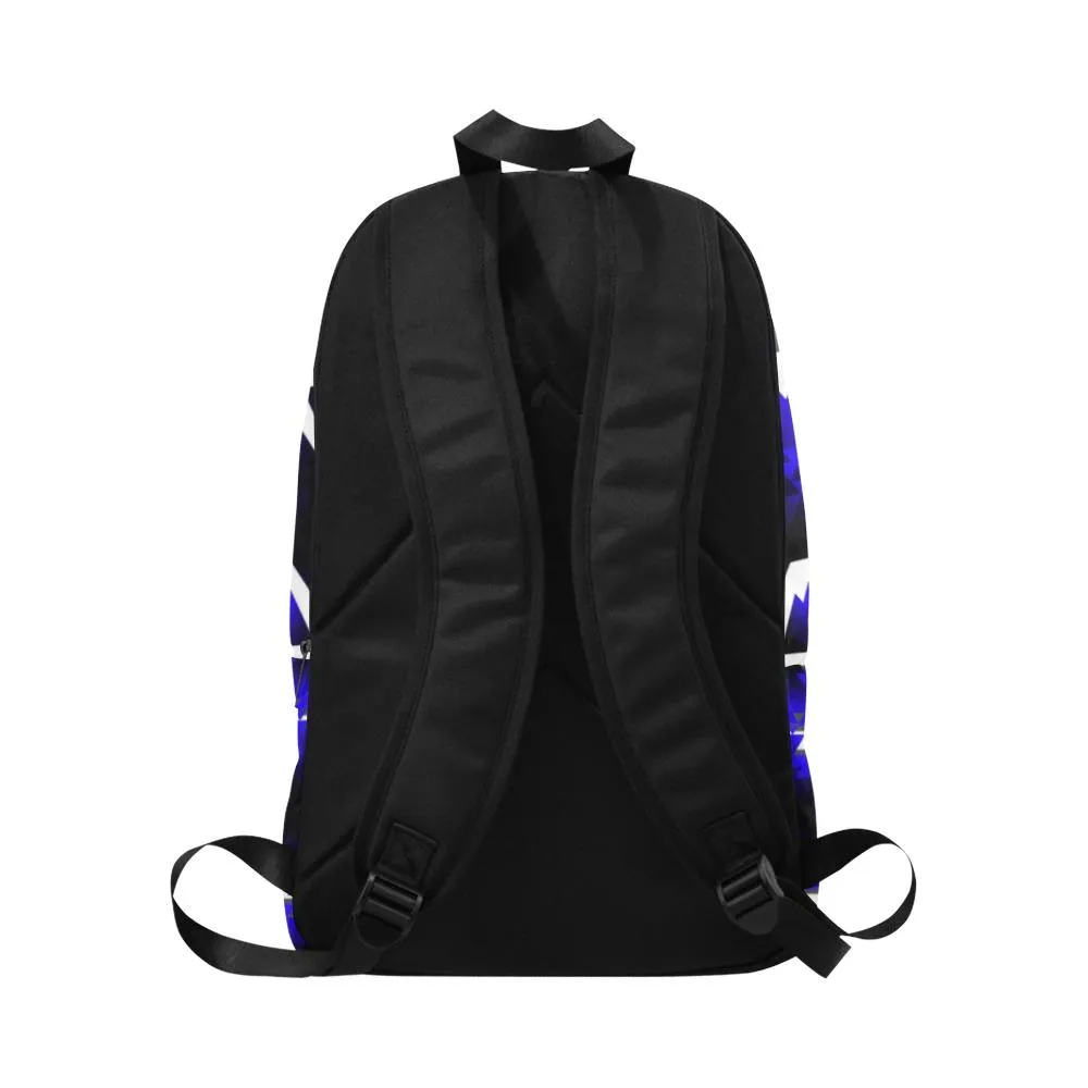 Blue Winter Camp Backpack for Adult