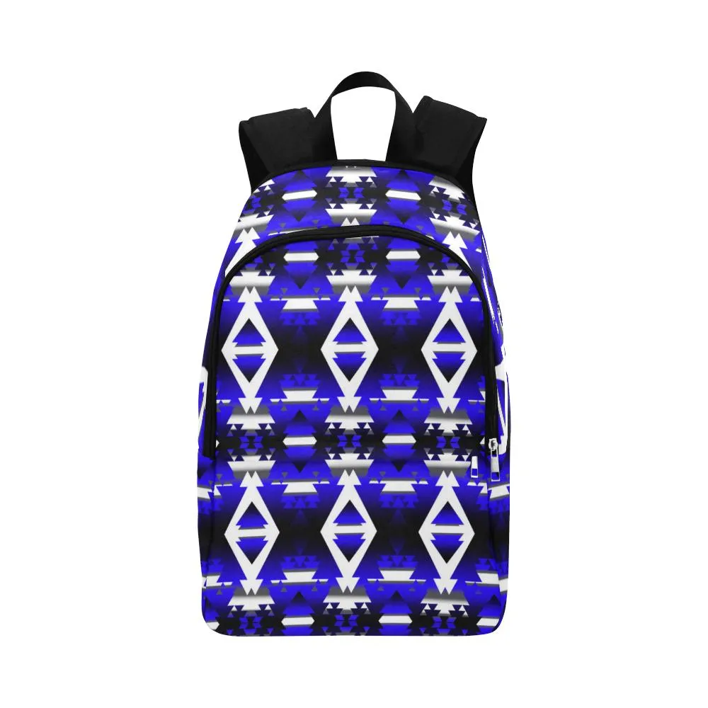 Blue Winter Camp Backpack for Adult