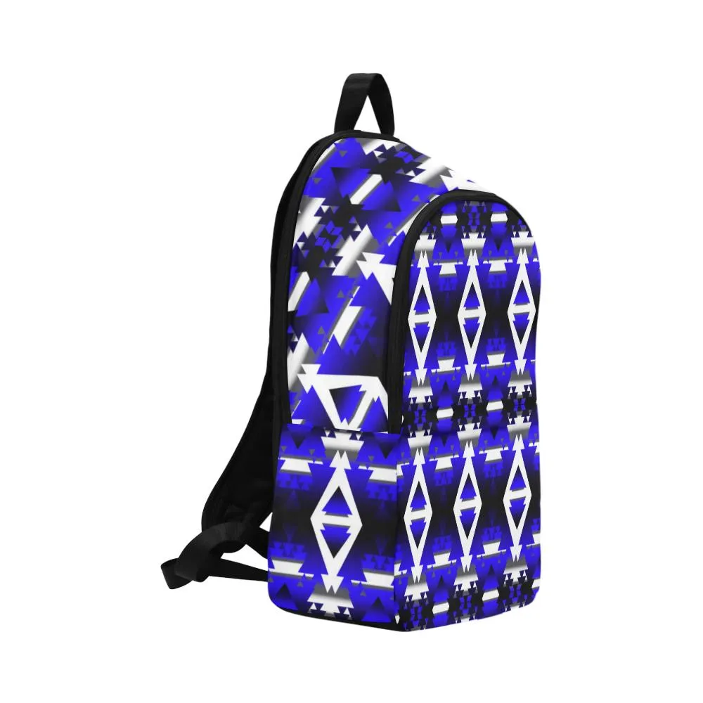 Blue Winter Camp Backpack for Adult