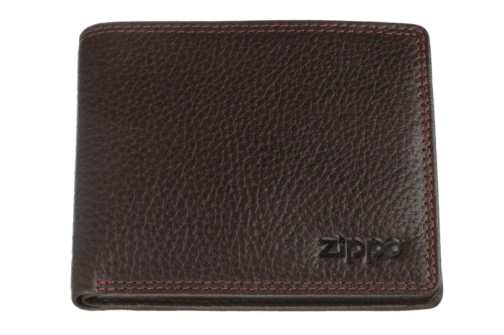 BROWN WALLET 19/20 3CC, COINS