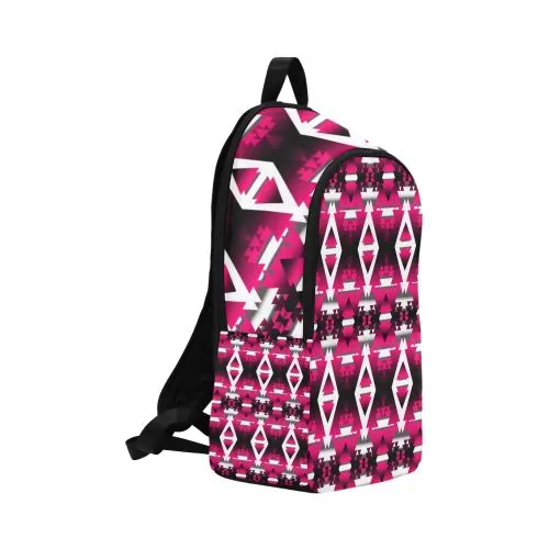 Dark Sunset Winter Camp Backpack for Adult