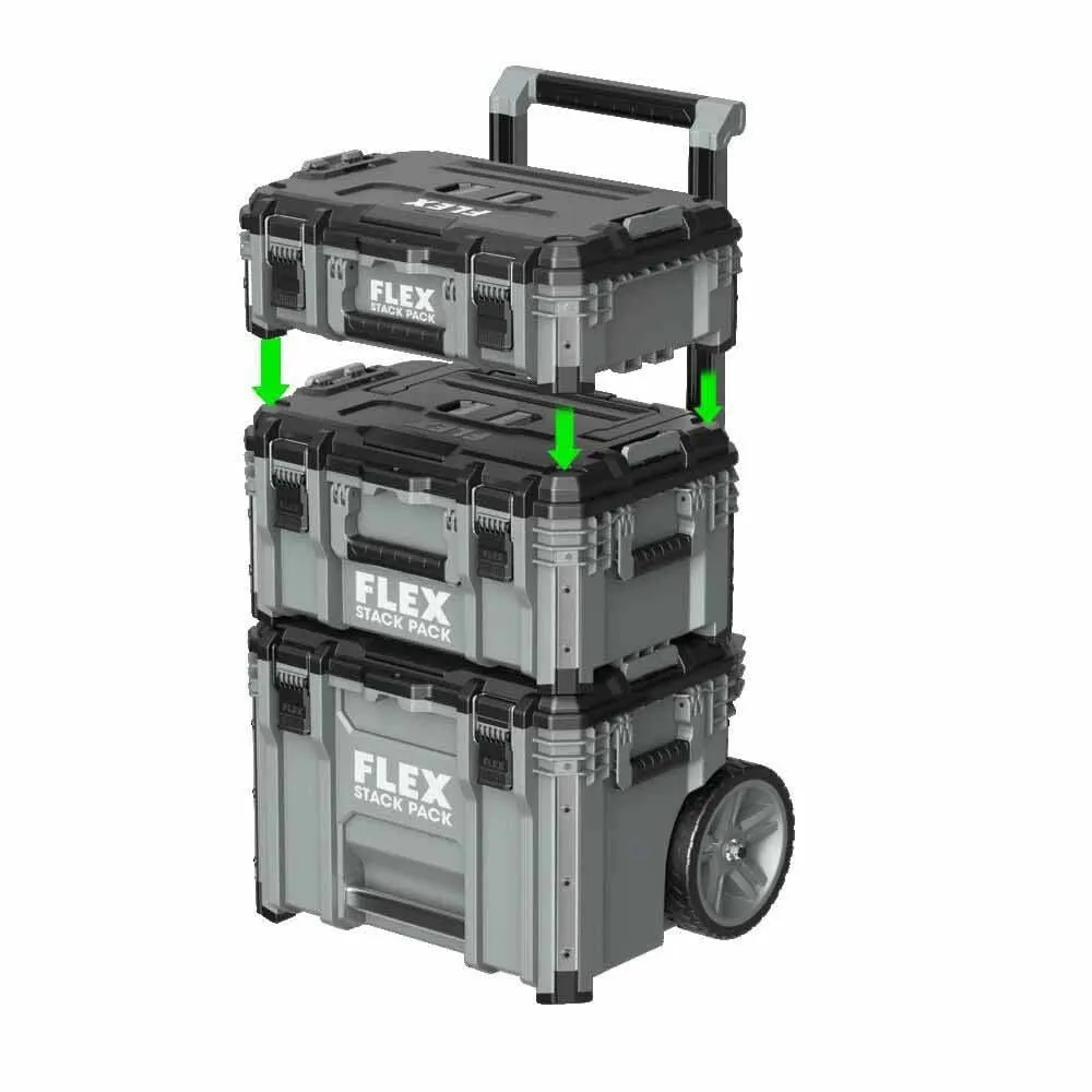 Flex FSM1101-3 Stack Pack 3pc Storage System