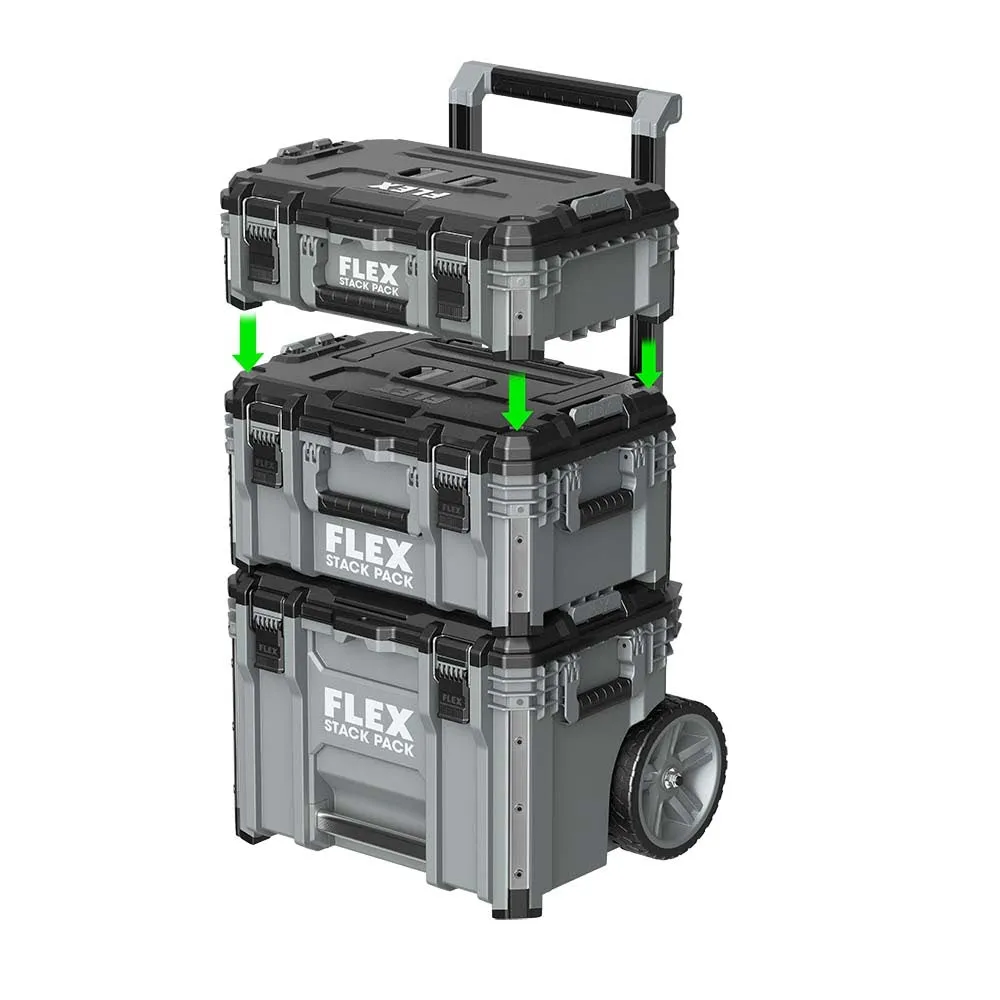 Flex FSM1101-3 Stack Pack 3pc Storage System