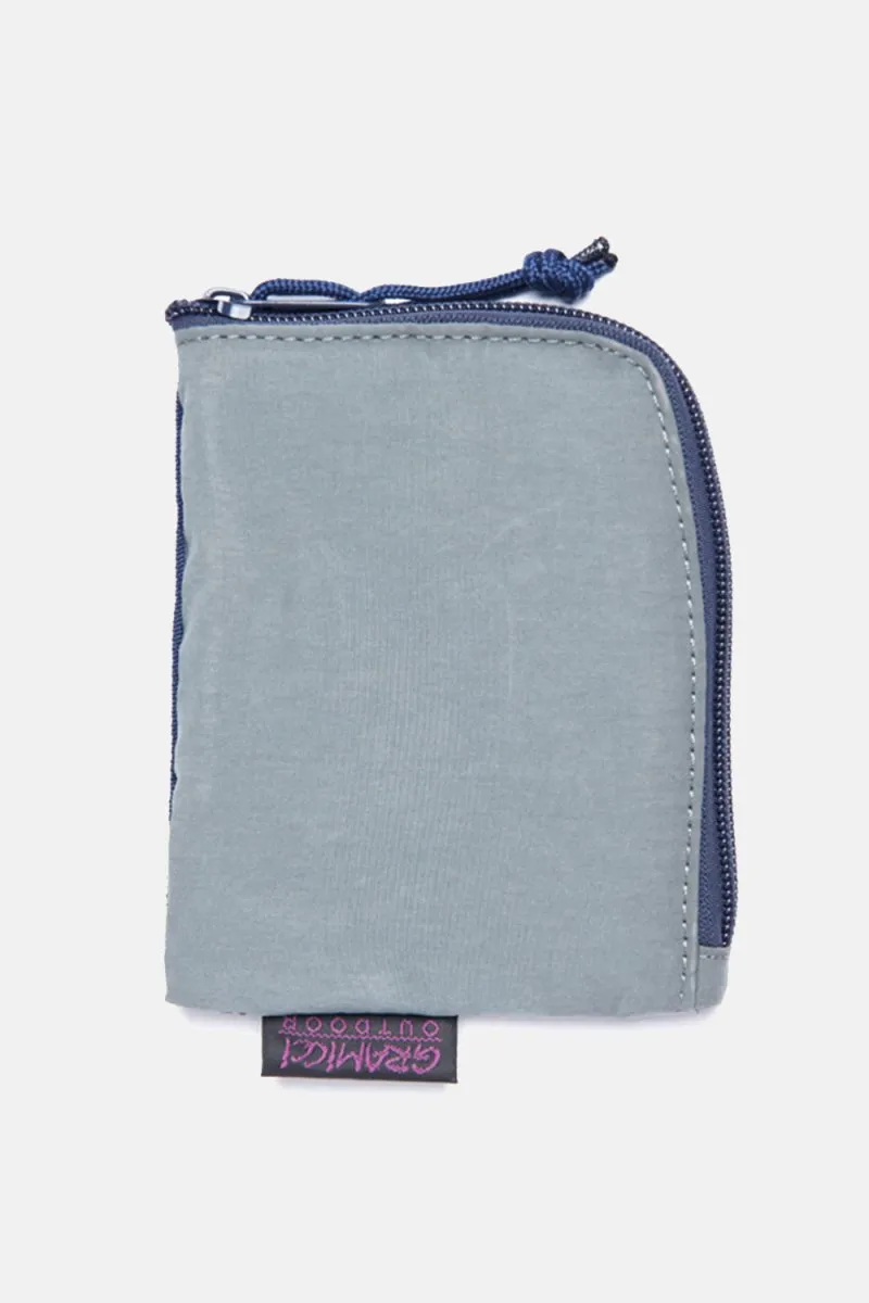 Gramicci Outdoor Mesh Zip Wallet (Grey)
