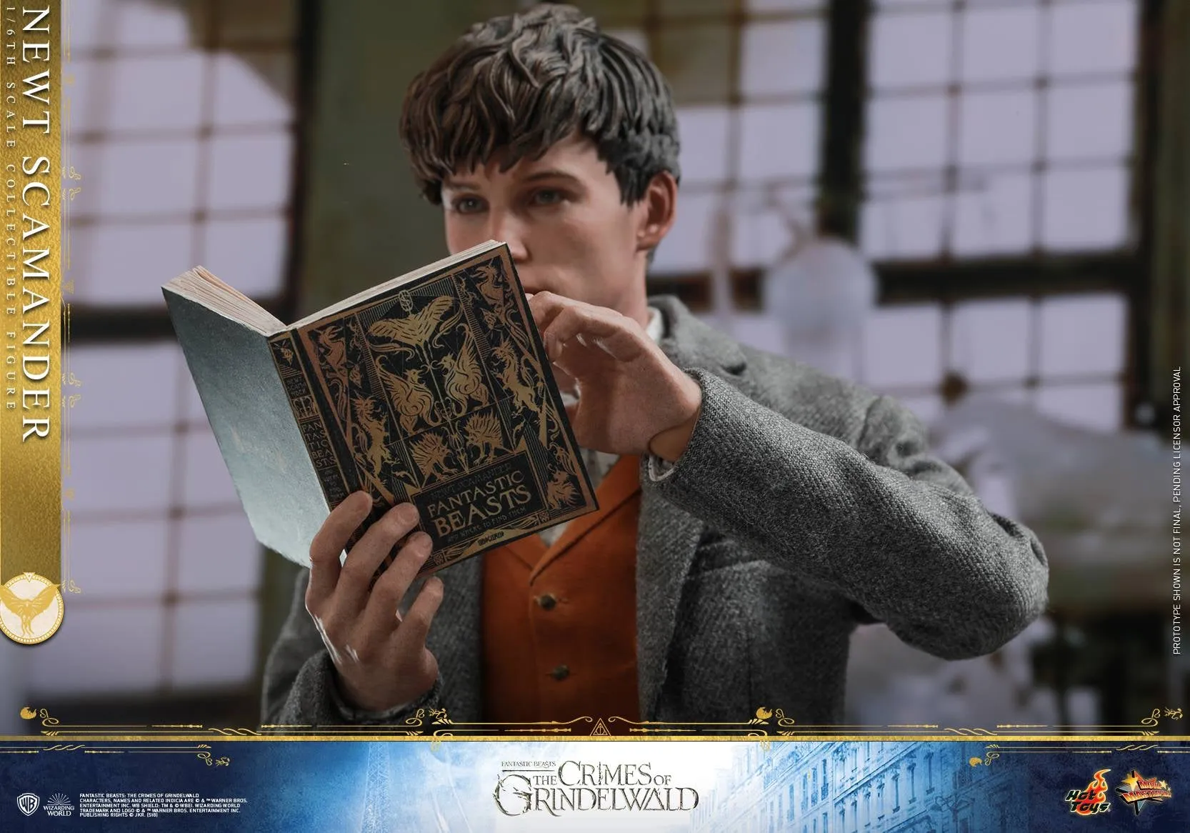 Hot Toys - MMS512 - Fantastic Beasts: The Crimes of Grindelwald - 1/6th scale Newt Scamander Collectible Figure