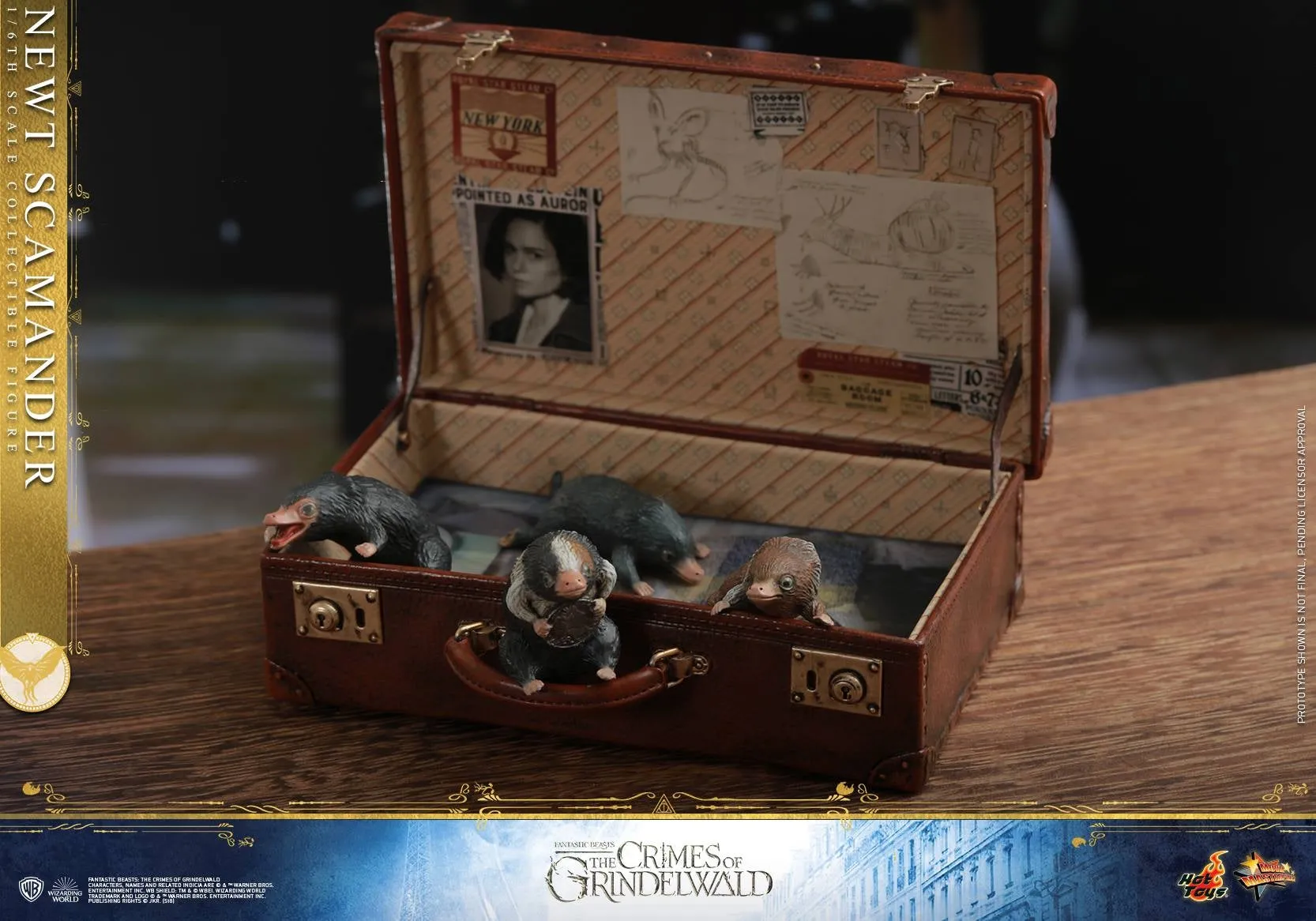 Hot Toys - MMS512 - Fantastic Beasts: The Crimes of Grindelwald - 1/6th scale Newt Scamander Collectible Figure