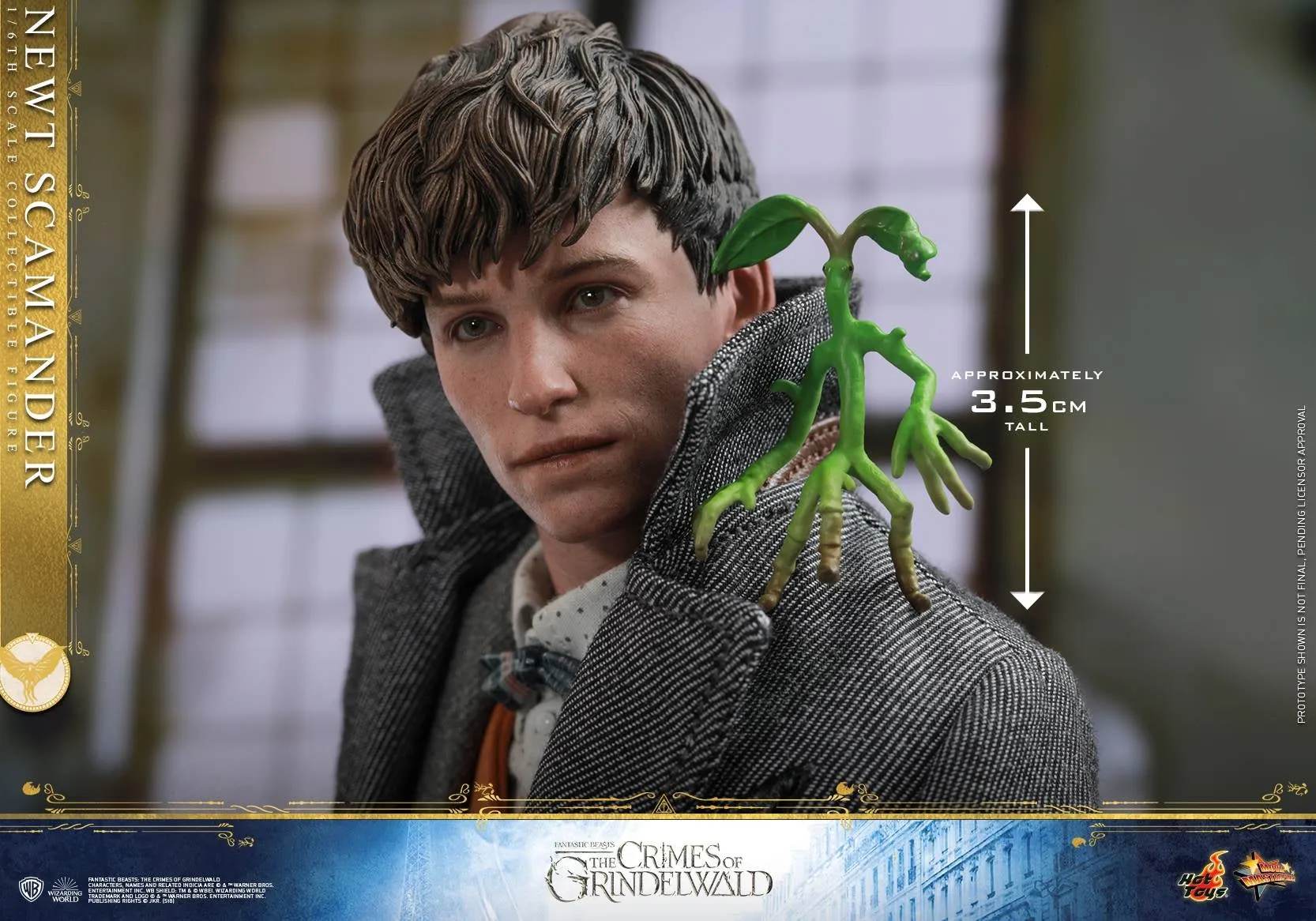 Hot Toys - MMS512 - Fantastic Beasts: The Crimes of Grindelwald - 1/6th scale Newt Scamander Collectible Figure