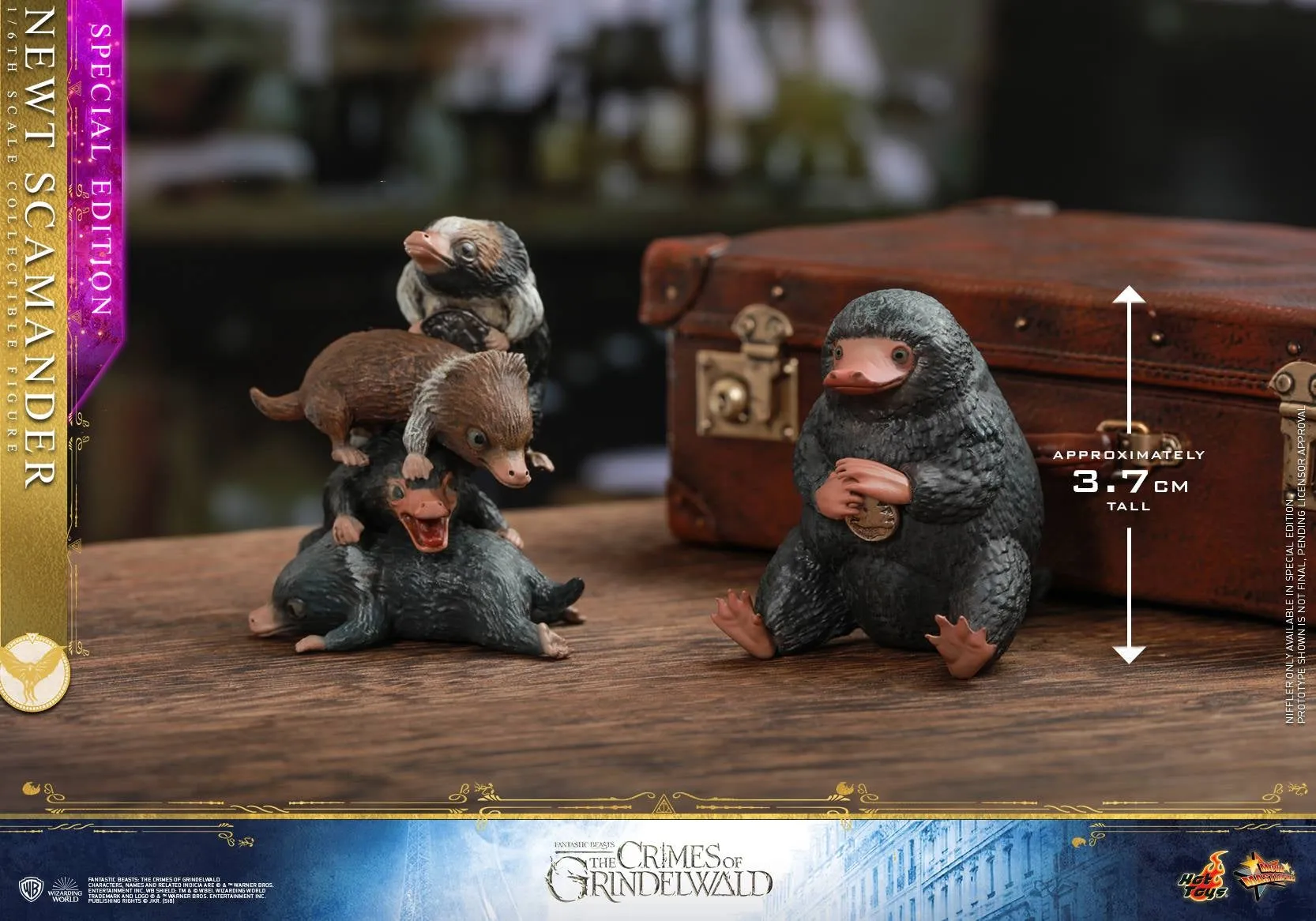 Hot Toys - MMS512 - Fantastic Beasts: The Crimes of Grindelwald - 1/6th scale Newt Scamander Collectible Figure
