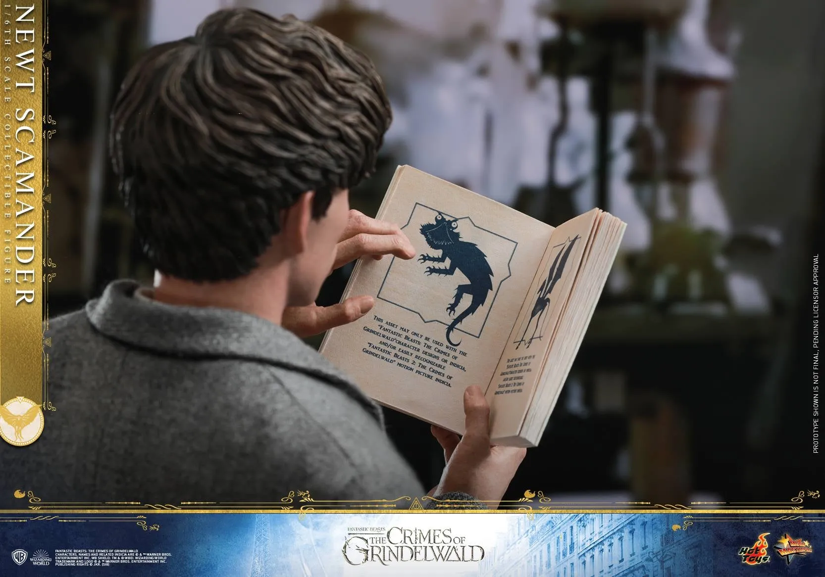 Hot Toys - MMS512 - Fantastic Beasts: The Crimes of Grindelwald - 1/6th scale Newt Scamander Collectible Figure