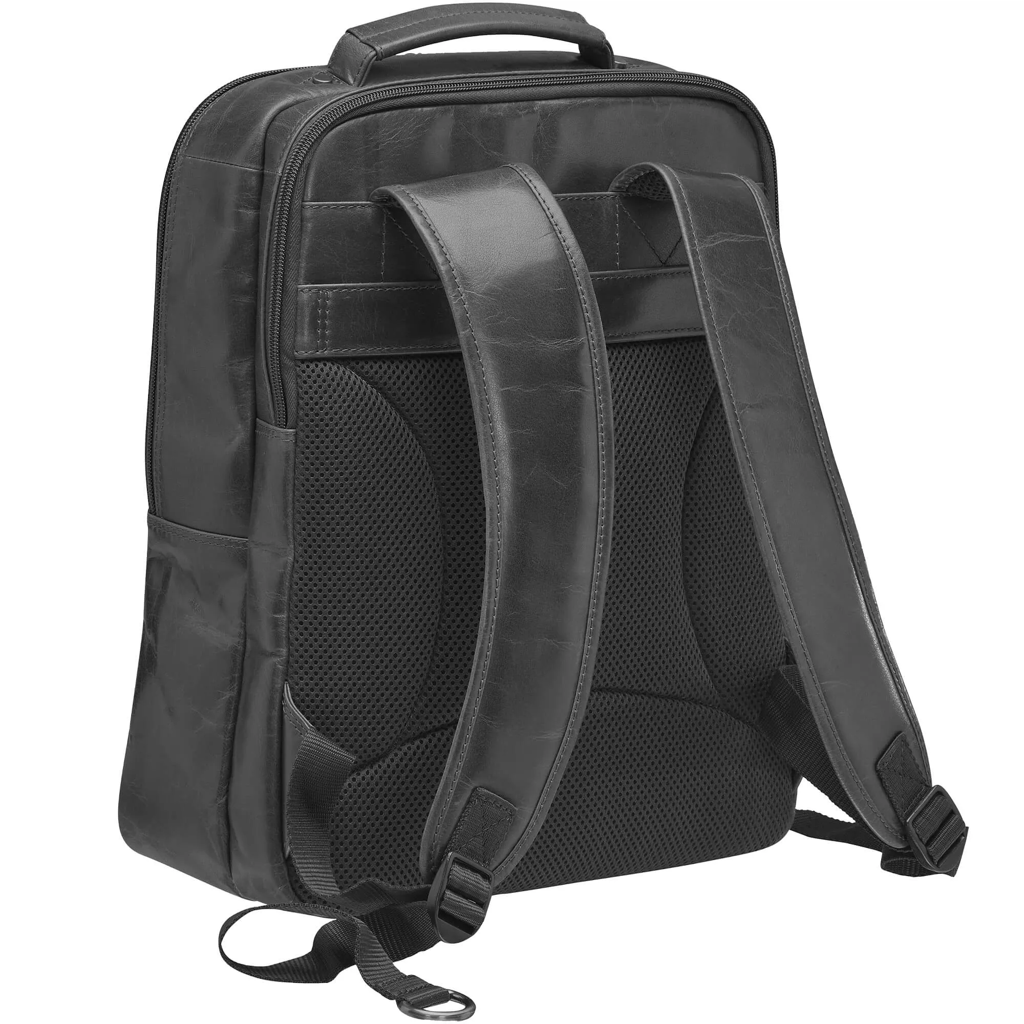 Mancini Buffalo Backpack with Dual Compartments for 15.6” Laptop