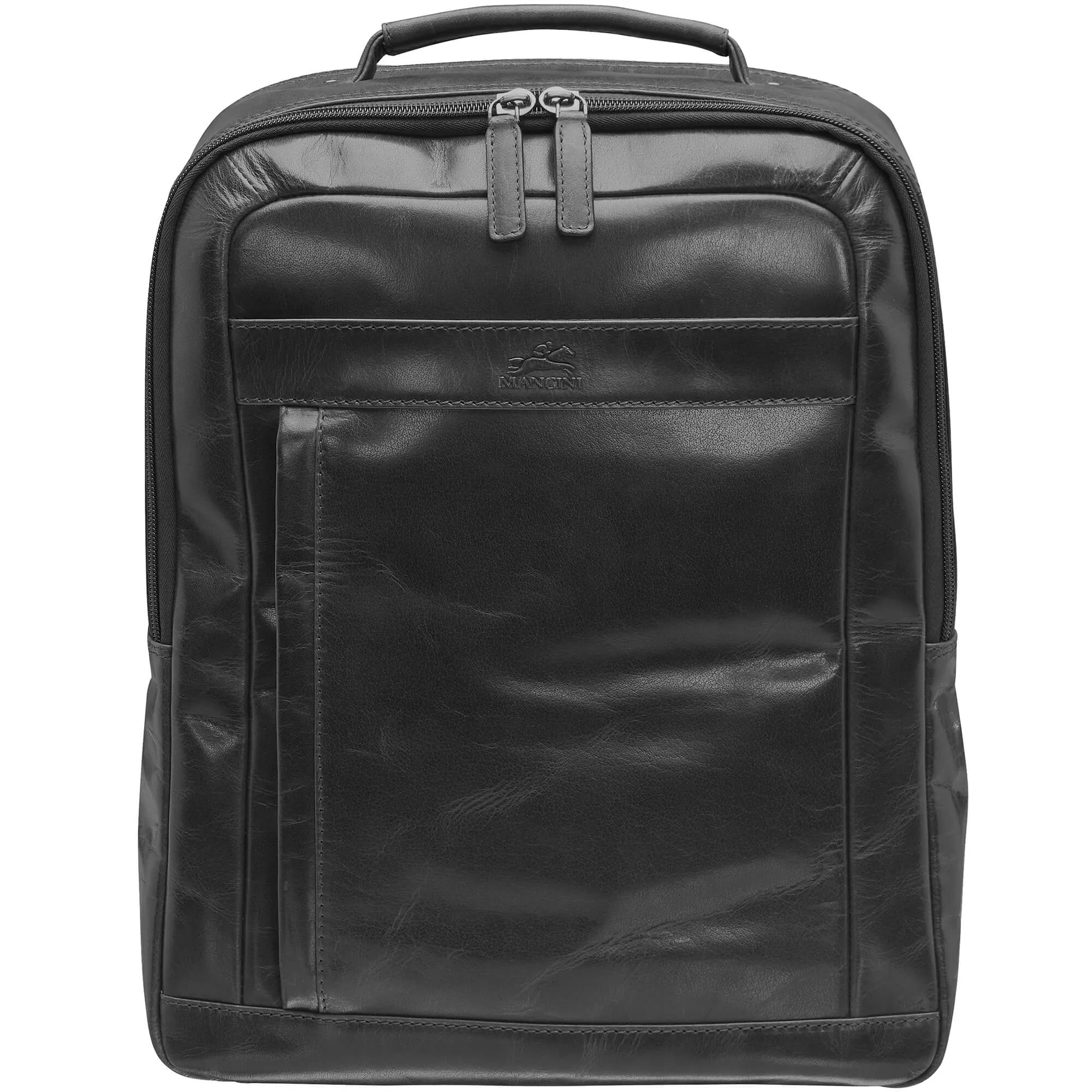 Mancini Buffalo Backpack with Dual Compartments for 15.6” Laptop