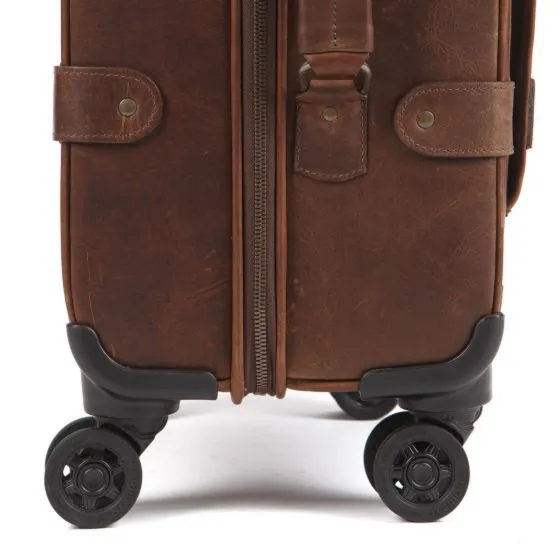 Moore & Giles Parker Carry On Rolling Suitcase