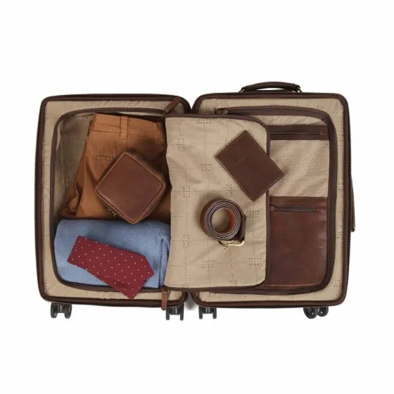 Moore & Giles Parker Carry On Rolling Suitcase