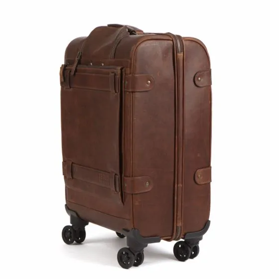 Moore & Giles Parker Carry On Rolling Suitcase