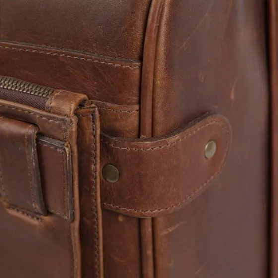 Moore & Giles Parker Carry On Rolling Suitcase