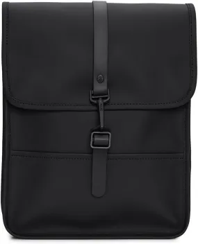RAINS Backpack Micro - Waterproof Backpack for Men and Women - Laptop Bag for Work or Travel Black