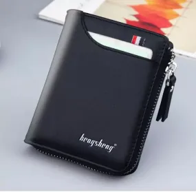 WA344 - Men's Casual Zipper Wallet