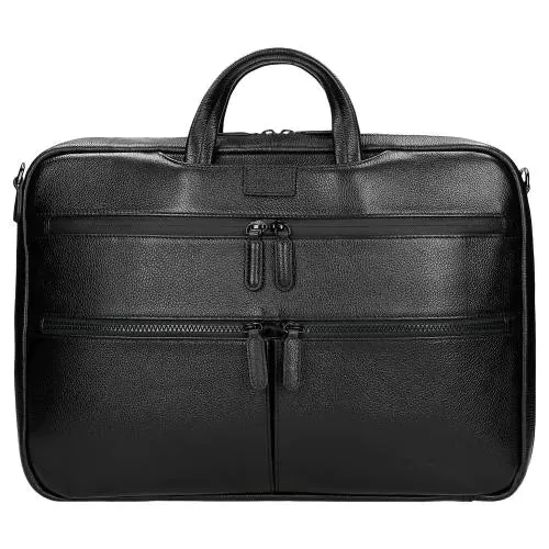 Wojas Black Leather Briefcase | 80210-51