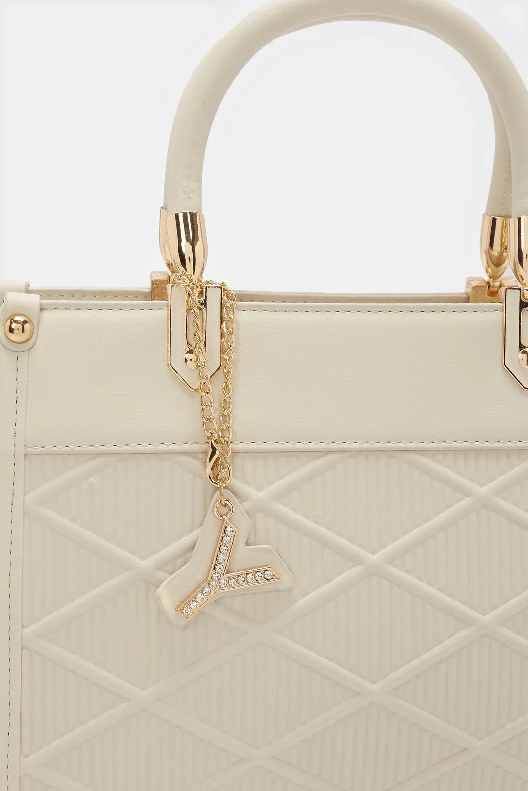 Women Pink Quilted Day Bag