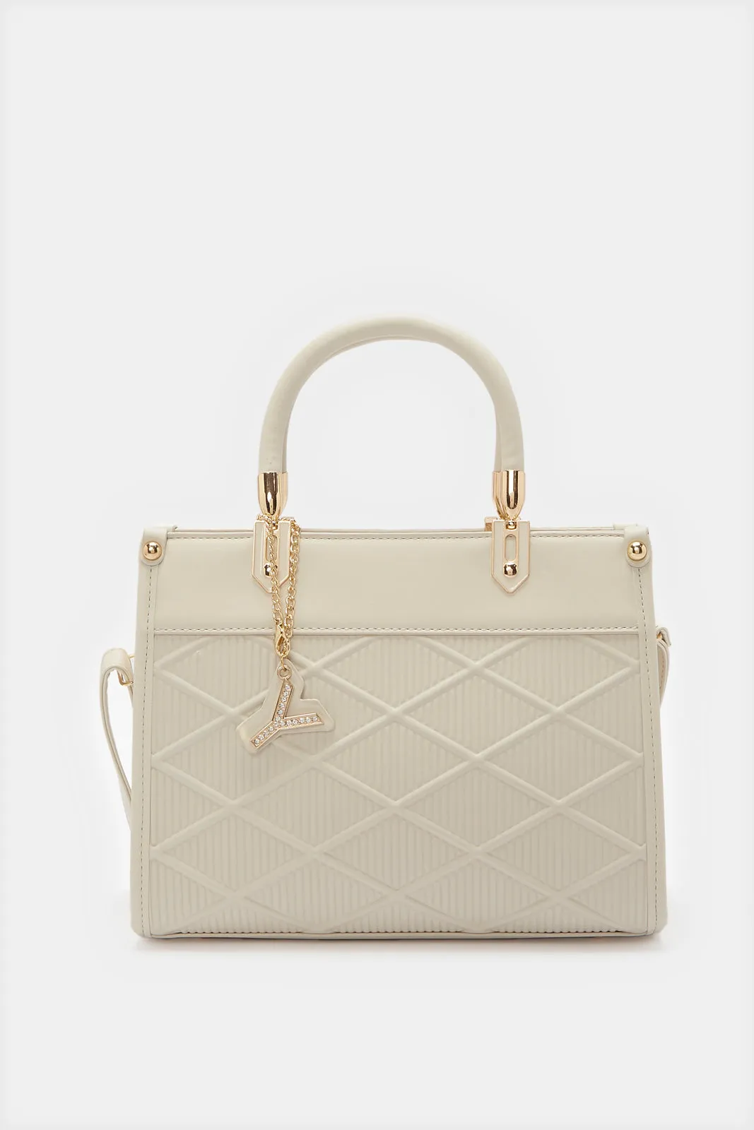 Women Pink Quilted Day Bag